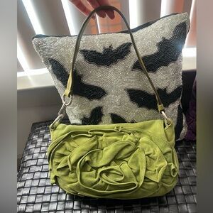 Yves Saint Laurent by Tom Ford
2003 Green suede Nadja bag